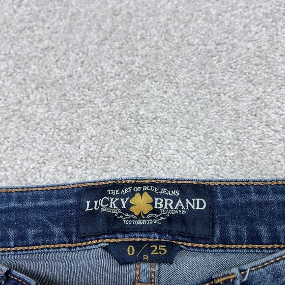 Lucky Brand Jeans Lolita Skinny Blue Pockets Women’s Size 0 - Picture 6 of 14